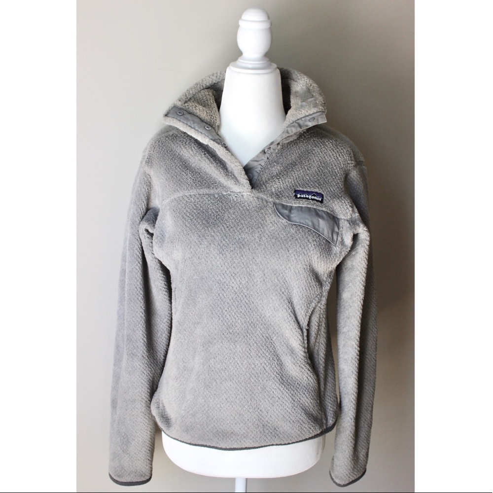 PATAGONIA RE-TOOL SNAP-T FLEECE PULLOVER - GREY